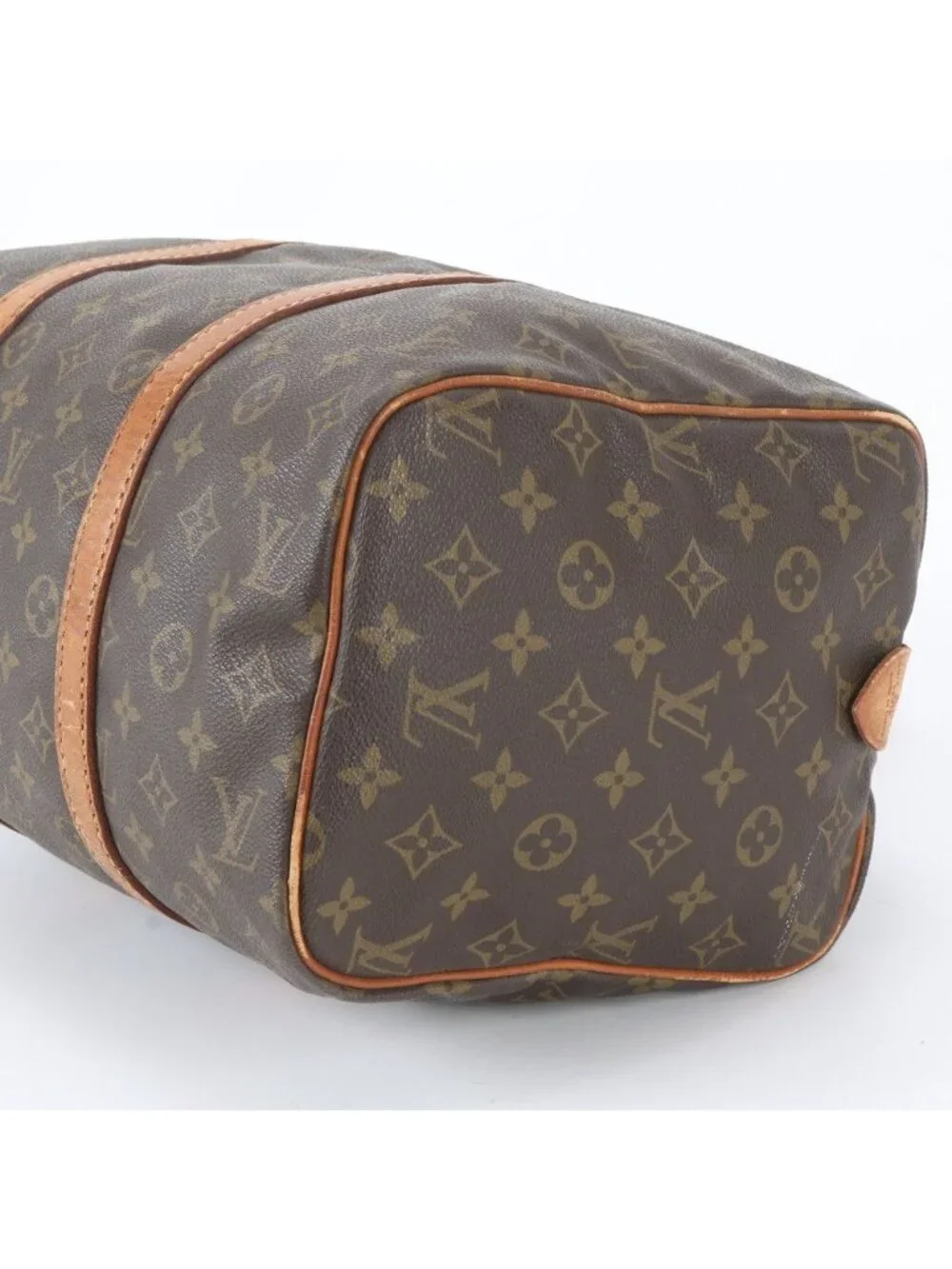 Louis Vuitton Monogram Sac Suple 35 Leather Boston Bag Tote